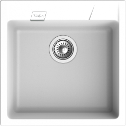 Мойка для кухни 510x510 Raum Rivelato, белая арт. RM-50 brina Мойка для кухни 510x510 Raum Rivelato, белая арт. RM-50 brina