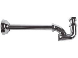 Remer Сифон с заглушкой сзади 972114, цвет: хром