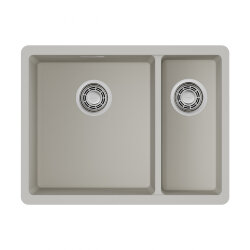 Omoikiri Кухонная мойка Kata 55-2-U-PA, белый арт. 4993386 Omoikiri Кухонная мойка Kata 55-2-U-PA, белый арт. 4993386