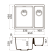 Omoikiri Кухонная мойка Kata 55-2-U-PA, белый арт. 4993386