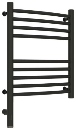 Электрический полотенцесушитель Богема 3.0 выгнутая 500х400 МЭМ левый (тёмный титан муар) Сунержа арт. 15-5802-5040