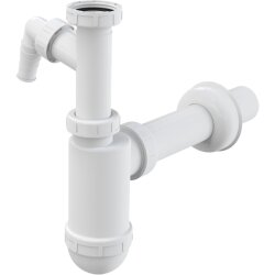 Alcaplast Сифон для раковины, белый арт. A43P