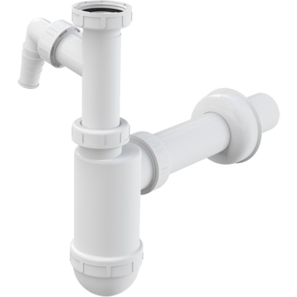 Alcaplast Сифон для раковины, белый арт. A43P
