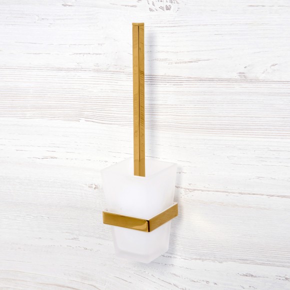 WasserKRAFT Щетка для унитаза подвесная sauer k-7927 цвет: золото