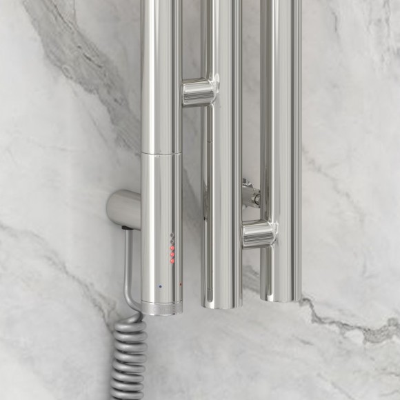 Электрический полотенцесушитель Терция 3.0 1500х106 левый (без покрытия) Сунержа арт. 00-5844-1511