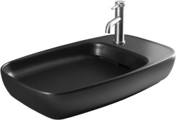 Allen Brau Раковина накладная 70x42, 6 Liberty, черный матовый - 4.32012.31