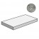 Italon Ступень угловая Silver Nat Ang.Sx Левая 60x33, под мрамор Charme extra - 620070000989
