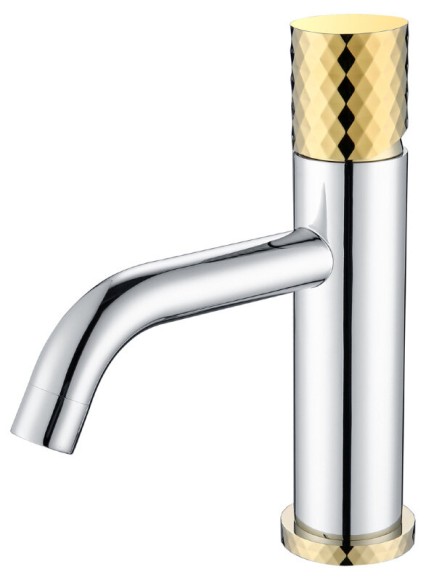 Boheme Смеситель для раковины хром золото Stick арт. 121-CRG
