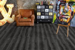 Alpine floor Кварцвиниловая плитка дарк, черный - ECO 12-5