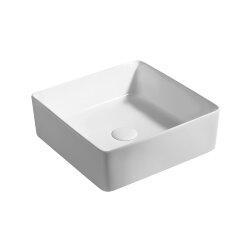 Azario Раковина 39х39х13 накладная, белая арт. AZ41120