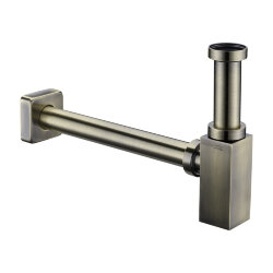 WasserKRAFT Сифон для раковины a096 цвет: бронза