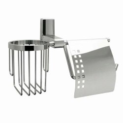 WasserKRAFT Держатель туалетной бумаги и освежителя leine k-5059 цвет: хром
