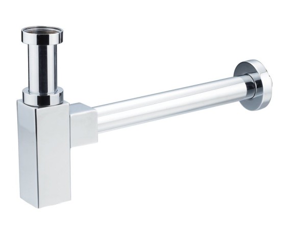 AQG Квадратный сифон сuadrado 1”1/4 из латуни, хром арт. 40S010125 AQG Квадратный сифон сuadrado 1”1/4 из латуни, хром арт. 40S010125