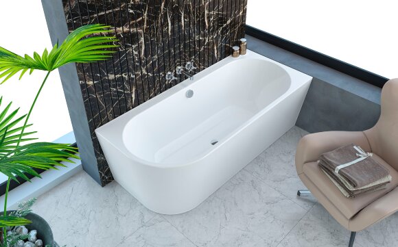 Kolpa-San Ванна DREAM-SP 170X75-L WHITE (Пр. угл.) арт. DREAM-SP 170X75-L