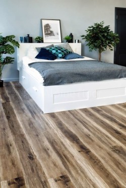 Alpine floor Кварцвиниловая плитка орех светлый, коричневый - ЕСО 3-12