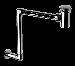 Remer Сифон для раковины 977X114, цвет: хром