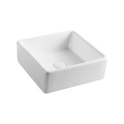 Azario Раковина 38*38*13,5 накладная, белая арт. AZ4566