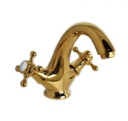 Remer Смеситель для раковины (золото) Liberty 13LIDO