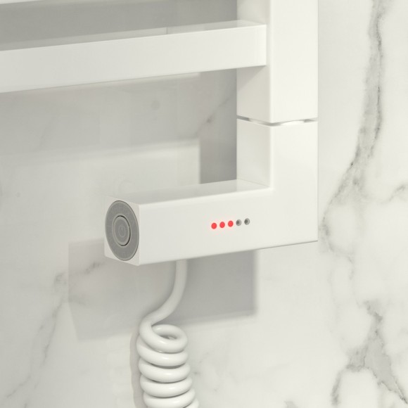 Электрический полотенцесушитель Центурион 2.0 1200x500 МЭМ левый (белый) Сунержа арт. 12-5602-1250