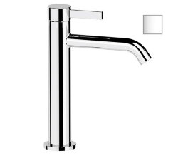 Remer Смеситель для раковины Metrica MC12ABO однорычажный без донного клапана, белый матовый Remer Смеситель для раковины Metrica MC12ABO однорычажный без донного клапана, белый матовый