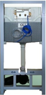 Инсталляция для унитаза ECO Sanitarblock pneumatic + клавиша смыва Karisma OLI, хром арт. 879235pKA00 Инсталляция для унитаза ECO Sanitarblock pneumatic + клавиша смыва Karisma OLI, хром арт. 879235pKA00