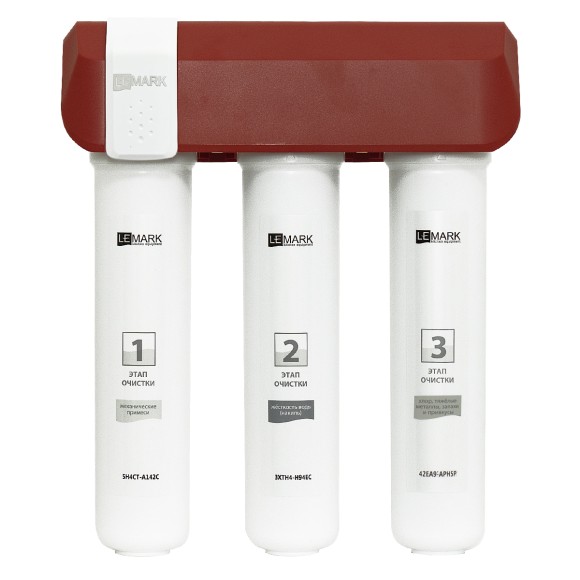 Фильтр для очистки жесткой воды, защита от накипи Lemark Optima, арт. 9920086