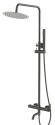 Душевая система со смесителем Esko Bangkok Gun metal, арт. ST250BGGM