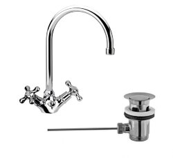 Remer Смеситель для раковины (хром) Liberty 13ULI