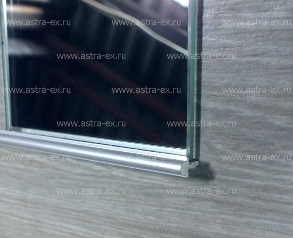 Окантовочный профиль из алюминия 7,4 х 11,2 мм арт. TPP 7x11 AS