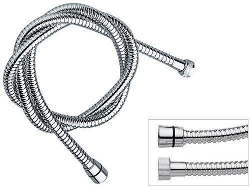 Remer Душевой шланг 120 см 333CN120, цвет: хром