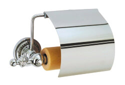Boheme Держатель для туалетной бумаги с крышкой латунь, хром Brillante арт. 10430
