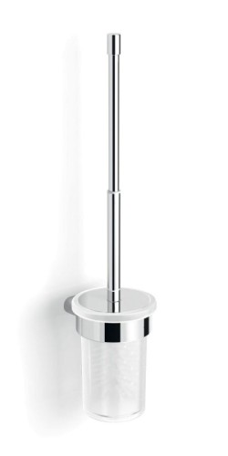 Gedy Настенный стеклянный ёрш Azzorre, хром арт. A133/03(13)