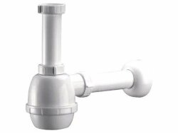 Remer Сифон для раковины 101111240, цвет: белый