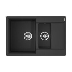 Omoikiri Кухонная мойка Daisen 78-2-BL, черный арт. 4993334