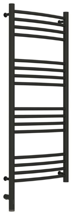 Электрический полотенцесушитель Богема 3.0 выгнутая 1000х400 МЭМ левый (тёмный титан муар) Сунержа арт. 15-5802-1040