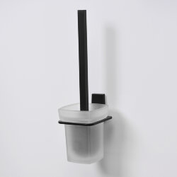 WasserKRAFT Ёршик для унитаза, подвесной abens k-3227 цвет: черный