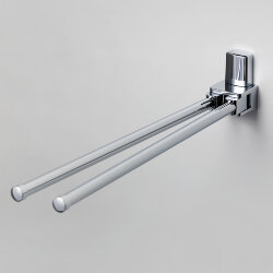 WasserKRAFT Держатель полотенец двойной leine k-5031 цвет: хром