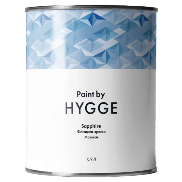 HYGGE Paint краска hygge sapphire 0.9 л. арт. Sapphire 0.9 л