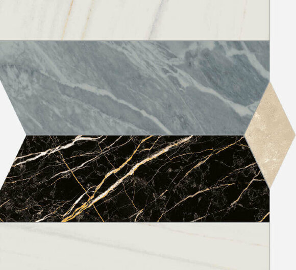 Керамогранит Floor Project Интарсио Фашиа Люкс 59x59 Charme extra, Italon орнамент - 620120000072