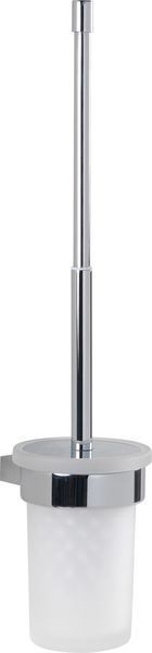 Gedy Настенный стеклянный ёрш с тепескопической ручкой Canarie, хром арт. A233/03(13)