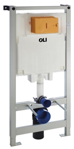 Инсталляция для унитаза (500x1150x120) механическая + клавиша смыва Slim OLI, хром арт. 300572mSl00 Инсталляция для унитаза (500x1150x120) механическая + клавиша смыва Slim OLI, хром арт. 300572mSl00