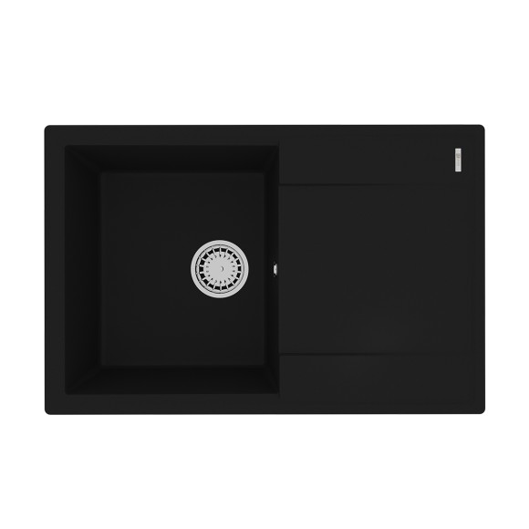 Кухонная мойка 760 Lemark Imandra, черный арт. 9910025