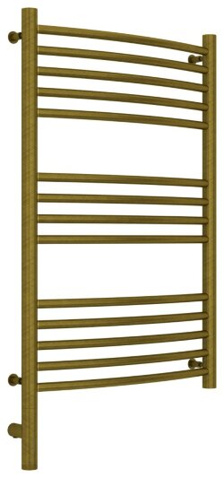 Электрический полотенцесушитель Богема 3.0 выгнутая 800х500 МЭМ левый (состаренная бронза) Сунержа арт. 05-5802-8050