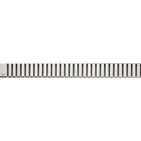Alcaplast Решетка для лотка матовый LINE, хром арт. LINE-1050M