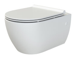 Boheme Унитаз подвесной, без сиденья, белый глянец Bianca арт. 963-3-W
