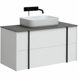 Allen Brau Тумба под раковину Reality, белый матовый - 1.32007.WM