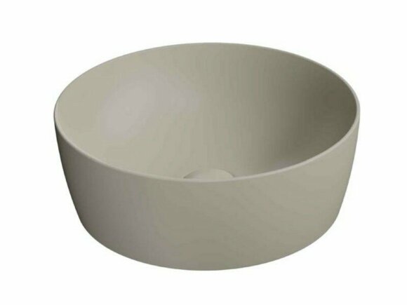 GSI Накладная раковина 40х40х14 см, цвет creta matte, санфаянс, Color-elements - 903908