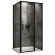 Abber Душевой уголок 1200x750мм Sonnenstrand, черный арт. AG04120BS-S75B