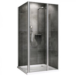 Abber Душевой уголок 1100x800мм Sonnenstrand, хром арт. AG04110S-S80 Abber Душевой уголок 1100x800мм Sonnenstrand, хром арт. AG04110S-S80