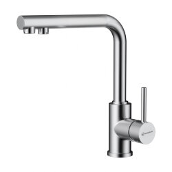 Omoikiri Смеситель Nakagawa 2 Plus-BN 4994342, нержавеющая сталь арт. 4994342